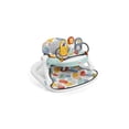 thumbnail image 1 of Fisher-Price Deluxe Sit-Me-up Floor Seat Portable Infant Chair with Toys & Tray, Beach Glass, New, 1 of 7