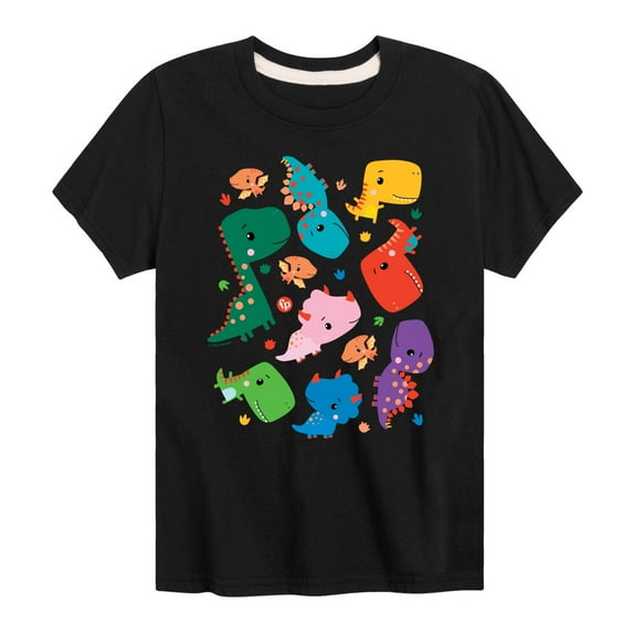 Fisher Price - Dinosaur Pattern - Youth Short Sleeve T-shirt
