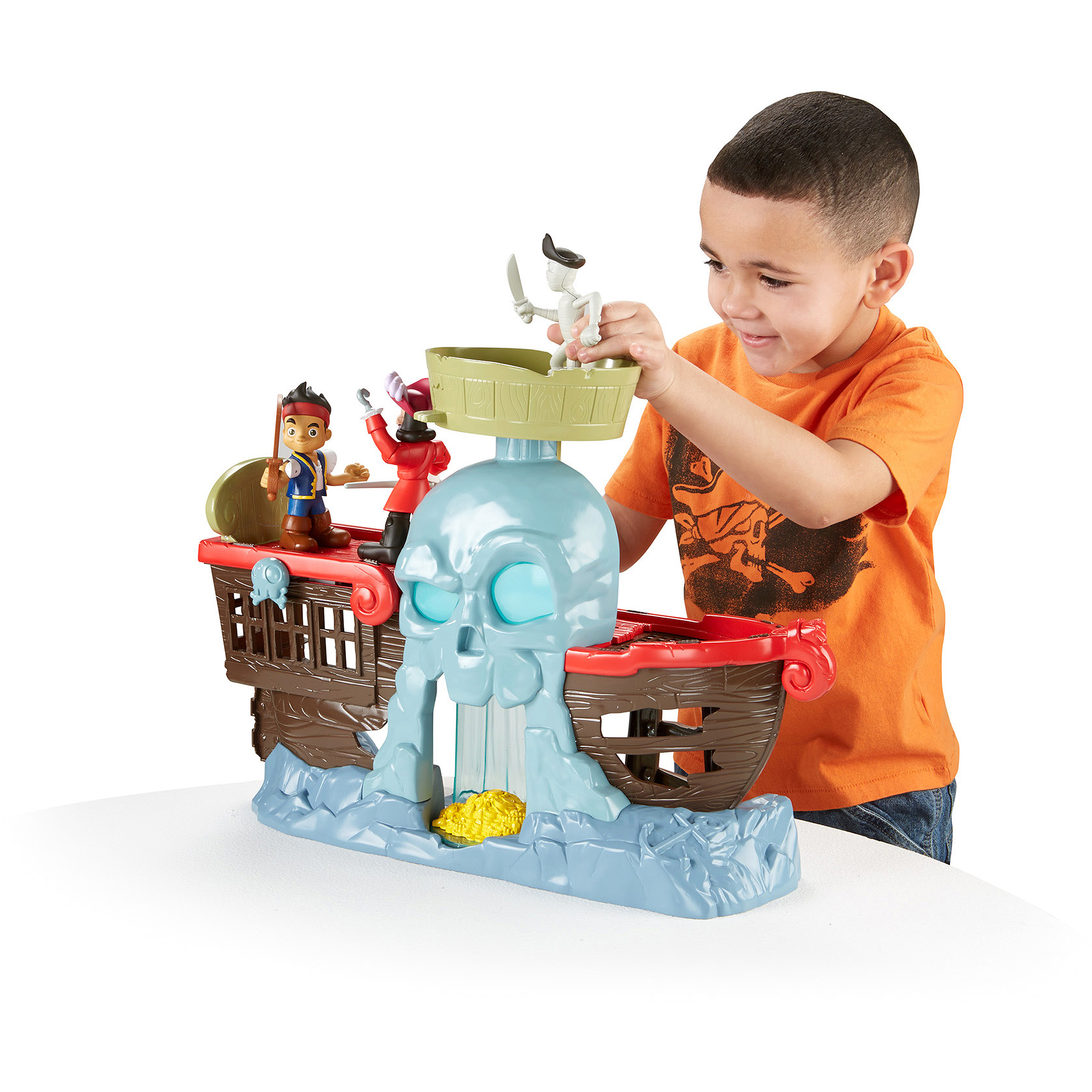 Fisher-Price Disney Jake And The Neverland Pirates Jake's Battle At Shipwreck Falls - image 1 of 4