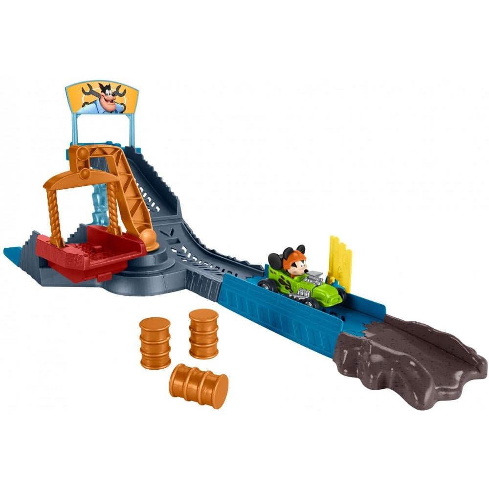 Fisher Price Disney Mickey and the Roadster Racers Scrapyard Escape Playset