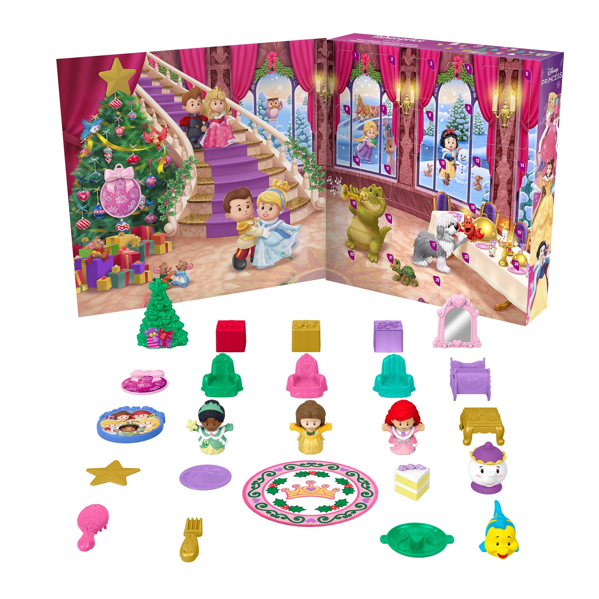 Fisher-Price Little People Disney Princess Advent Calendar, 24