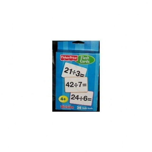 Fisher Price Division Flash Cards