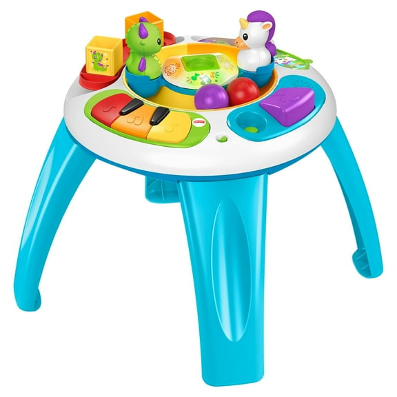 Fisher-Price Enchanted Friends Learning Table Musical Play Center for Baby, Dragon & Unicorn Toys