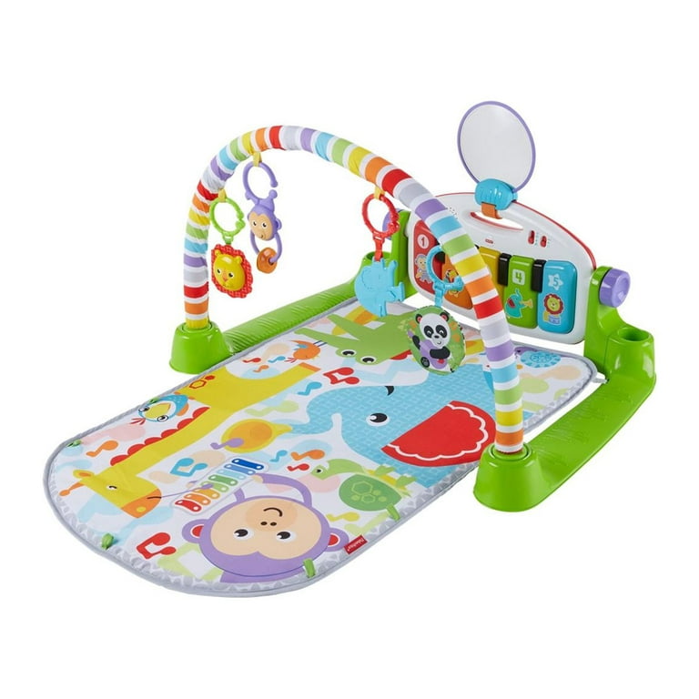 Fisher-Price FVY57 Deluxe Kick & Play Piano Gym; Green - Walmart.com