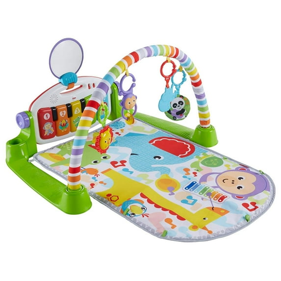 Fisher Price FVY57 Deluxe Kick & Play Piano Gym Play Mat with Toys & Piano Keys