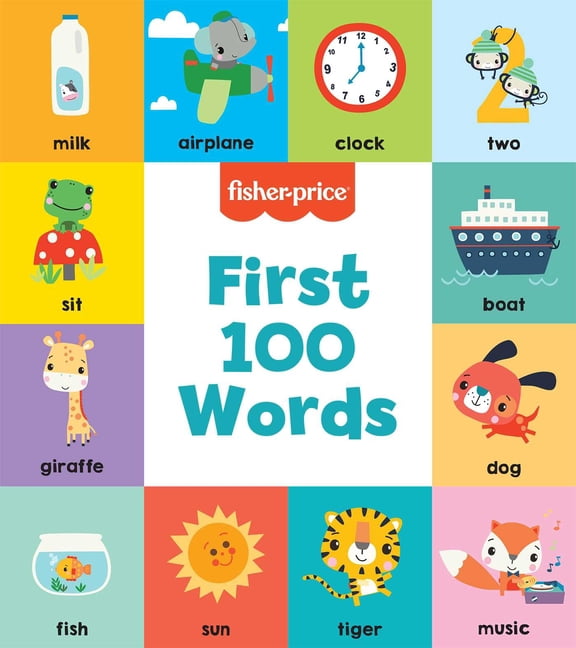 Fisher-Price: First 100 Words, (Board Book)