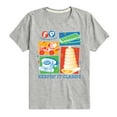thumbnail image 1 of Fisher Price - Fisher Price 60S Toys Grid - Youth Short Sleeve T-shirt, 1 of 5