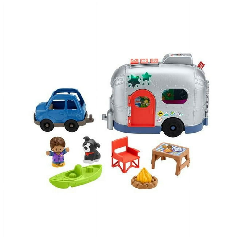 Fisher-Price Fisher-Price Little People Light-Up Learning Camper