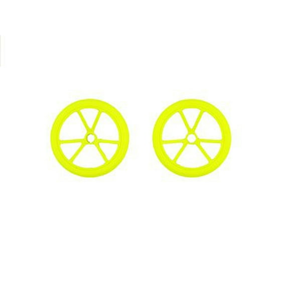 Fisher-Price Hot Wheels RC Sky Shock Vehicle - Yellow Replacement Rear Wheels