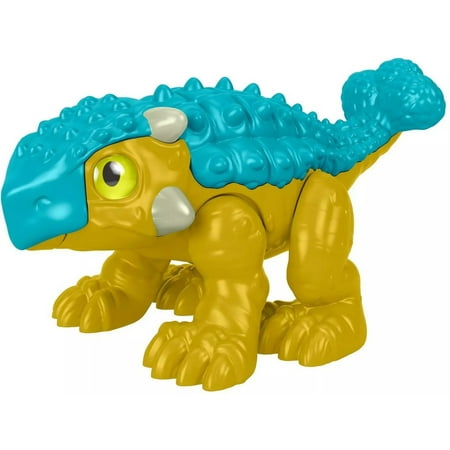 Fisher-Price Imaginext Jurassic World Camp Cretaceous Ankylosaurus Bumpy Action Figure (4")