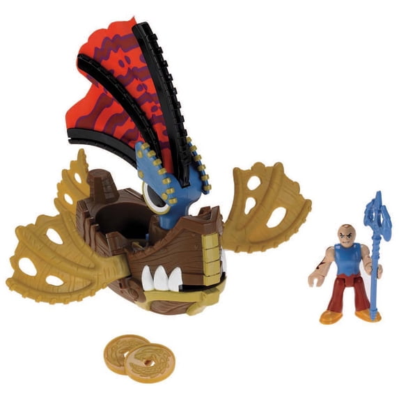 Fisher-Price Imaginext Pirate Skiff Action Figure Play Set