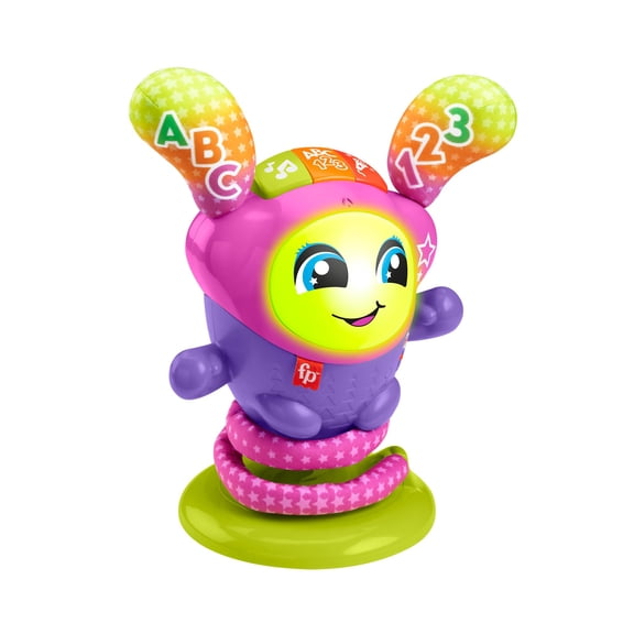Fisher-Price Interactive Baby and Toddler Learning Toy with Music Lights and Bouncing Action, D