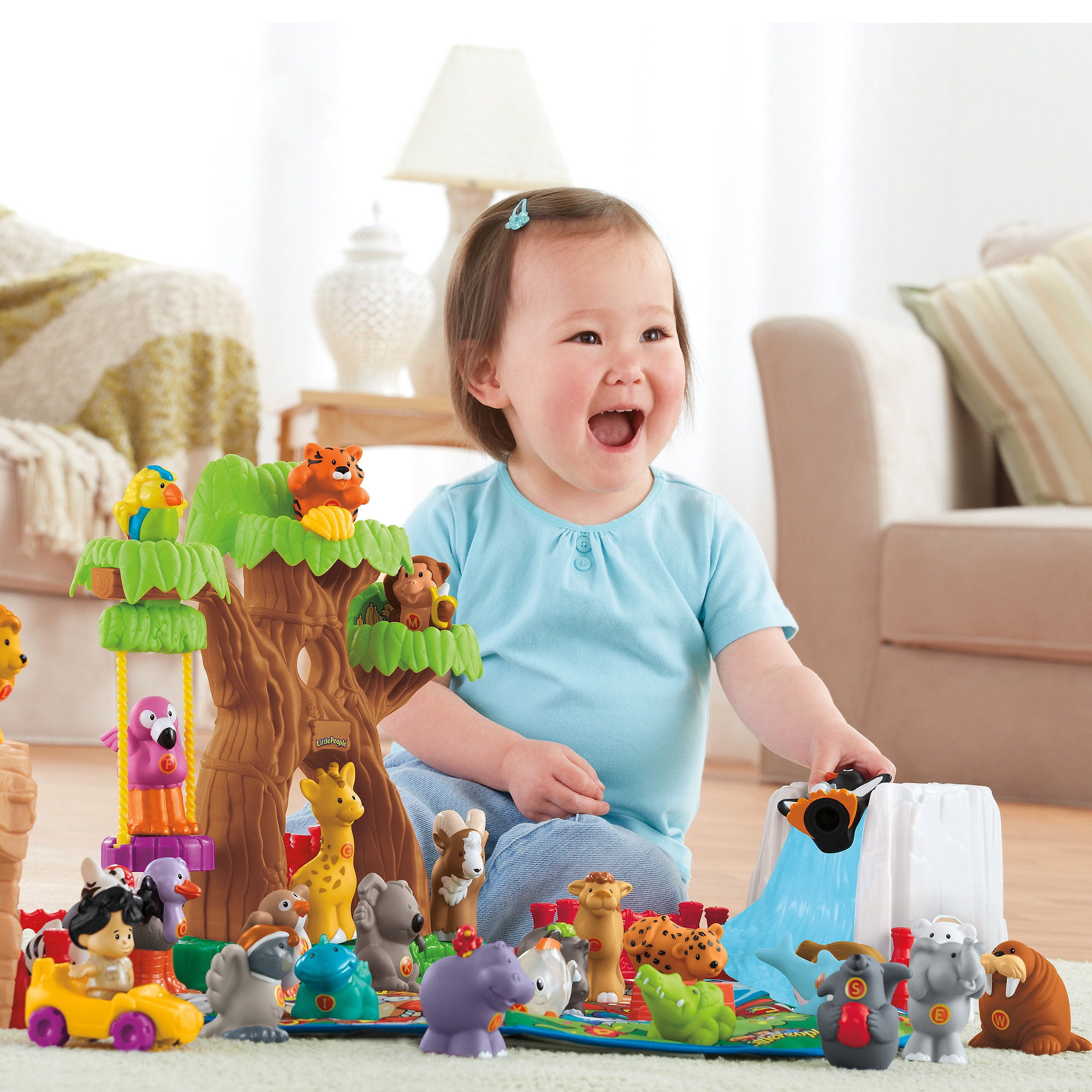 Fisher Price J0134 Little People A to Z Learning Zoo Playset