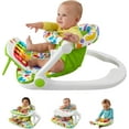 thumbnail image 1 of Fisher-Price Kick & Play Deluxe Sit-Me-Up Seat Portable Chair & Learning Toy for Baby & Toddler, 1 of 7