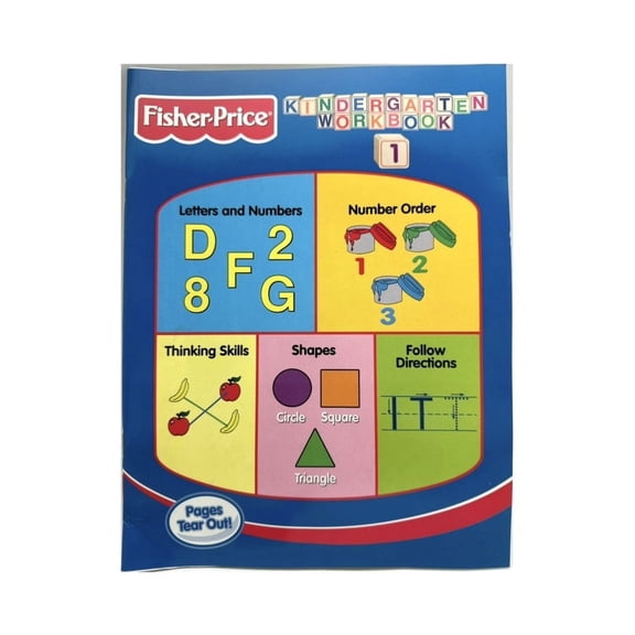 Fisher-Price Kindergarten Workbook 1