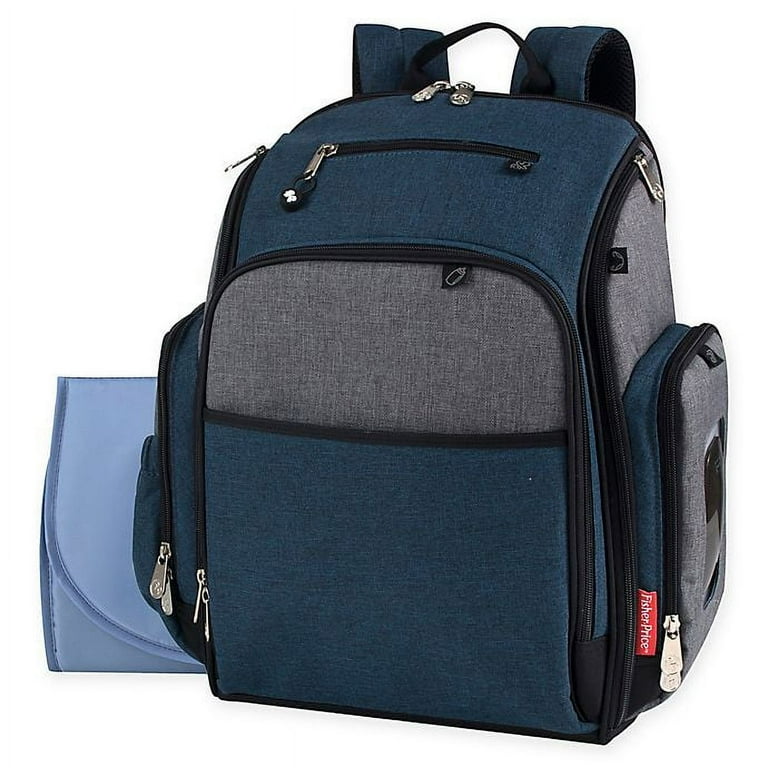 新品　H.V.F.N　　FISHER BAG Fisher-Price Fastfinder Diaper Bag Backpack Set, Insulated