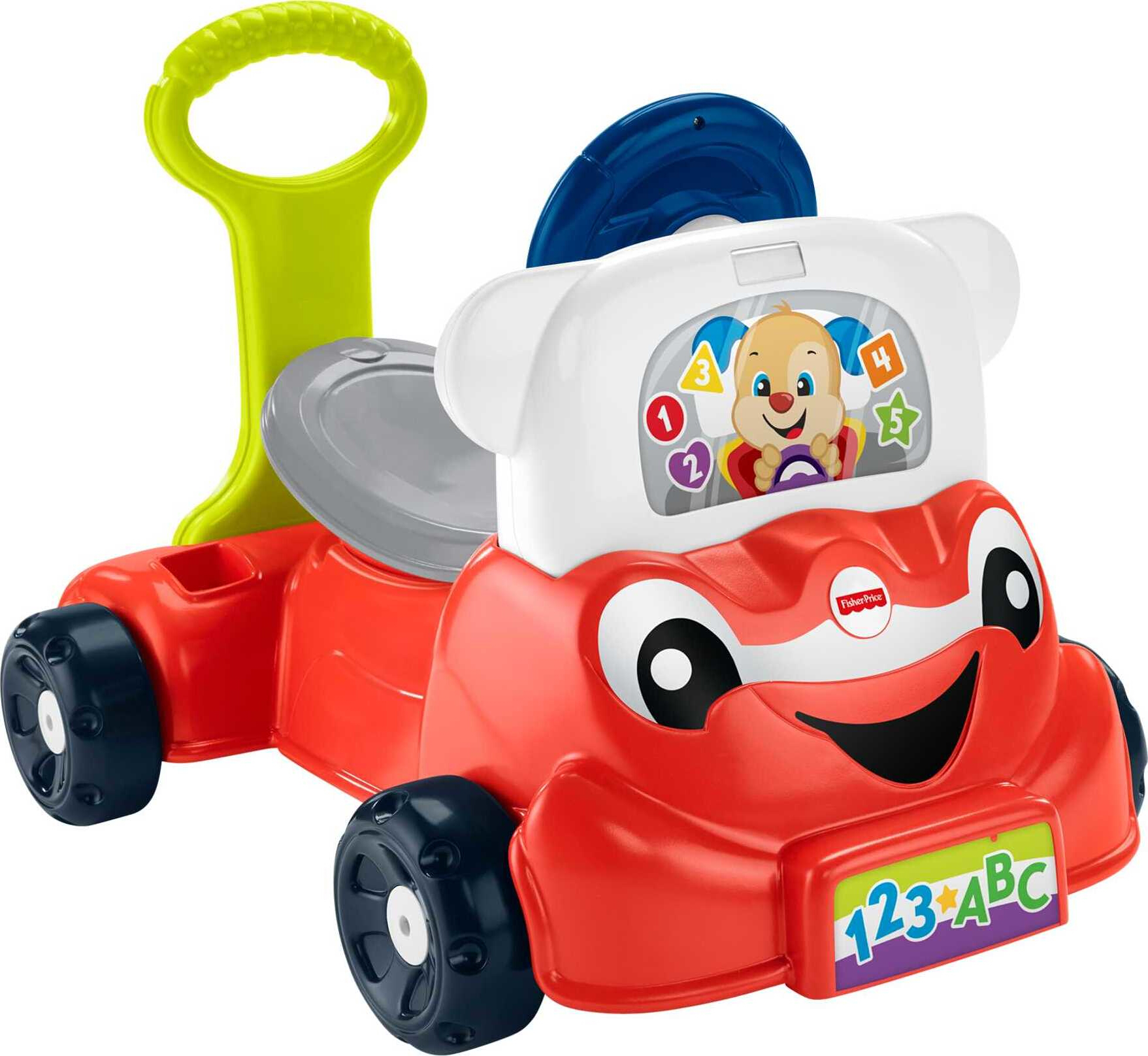 Fisher-Price Laugh & Learn 3-in-1 Smart Car Interactive Infant Walker & Toddler Ride-On Toy - image 1 of 9