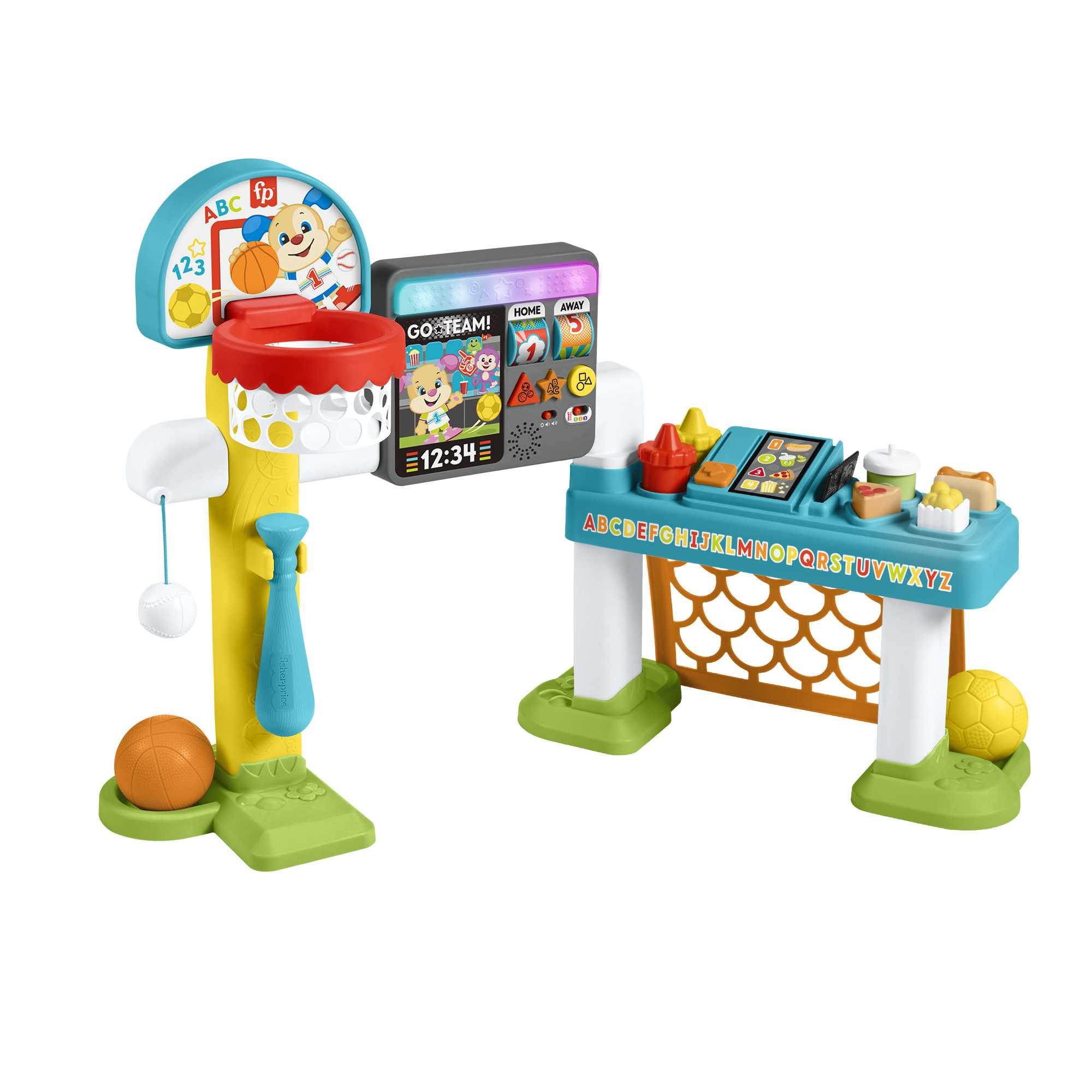Fisher-Price Laugh Learn 4-in-1 Sports Activity Center, Baby