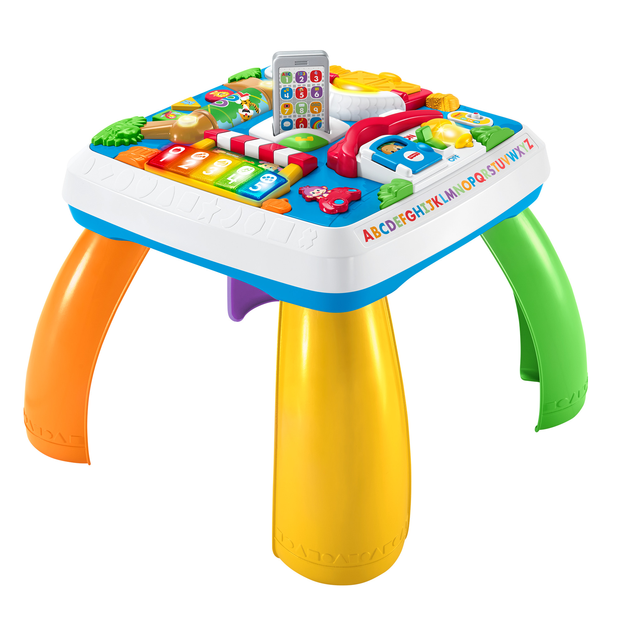 Fisher-Price Laugh & Learn Around the Town Learning Table Baby & Toddler Toy with Music & Lights - image 1 of 6