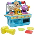 thumbnail image 1 of Fisher-Price Laugh & Learn Busy Learning Tool Bench Pretend Construction Toy for Infant & Toddler, 1 of 7