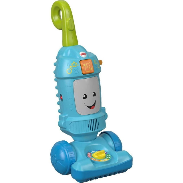Fisher-Price Laugh & Learn Light-Up Learning Vacuum Electronic Toddler Push Toy