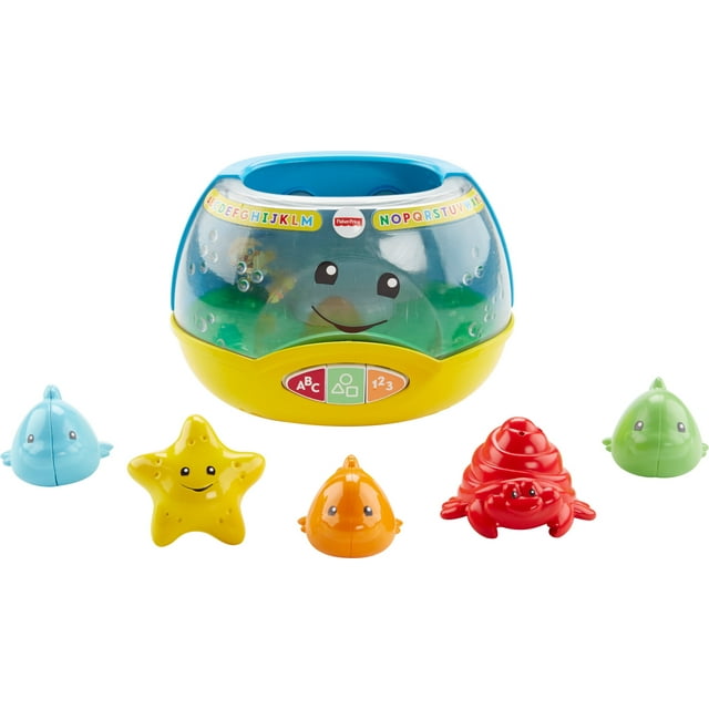 Fisher-Price Laugh & Learn Magical Lights Fishbowl Baby & Toddler Musical Learning Toy