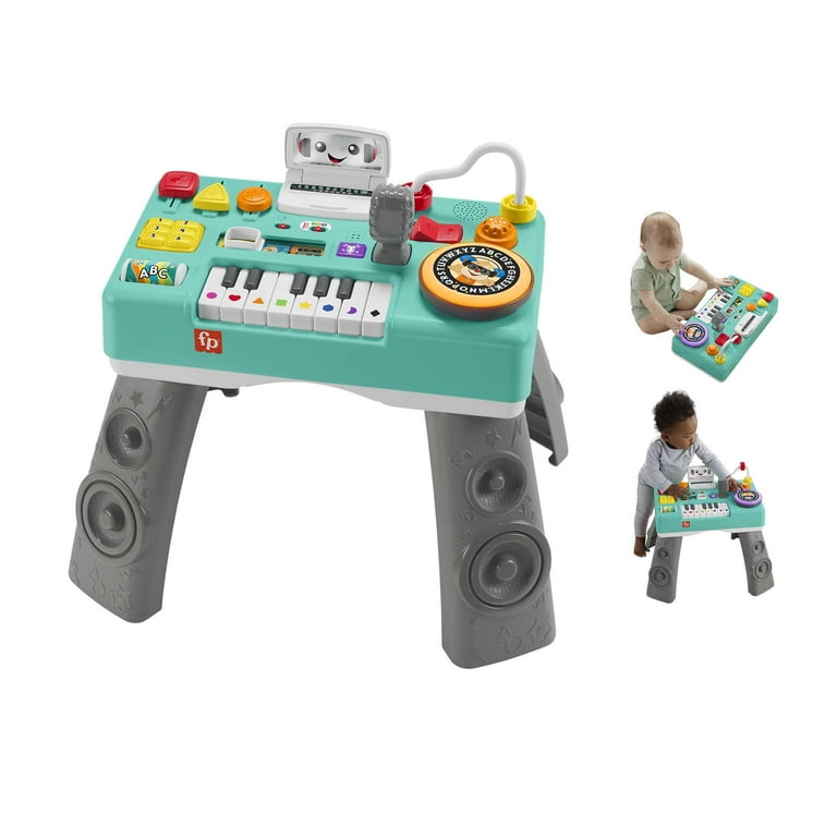 Fisher Price Laugh Learn Mix Learn DJ Table Baby Toddler Interactive Learning Toy Walmart