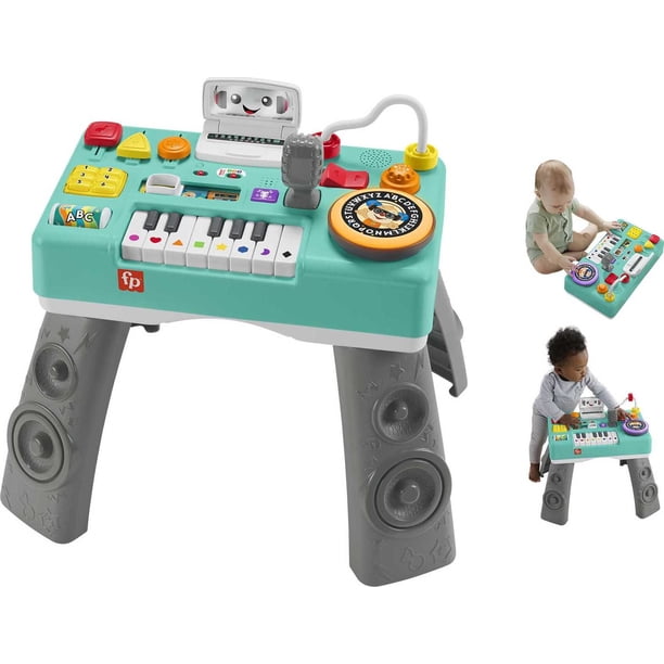 Fisher-Price Laugh & Learn DJ Table for Preschool Learning