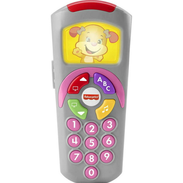 Fisher-Price Laugh & Learn Sis’s Remote Baby & Toddler Learning Toy with Music & Lights