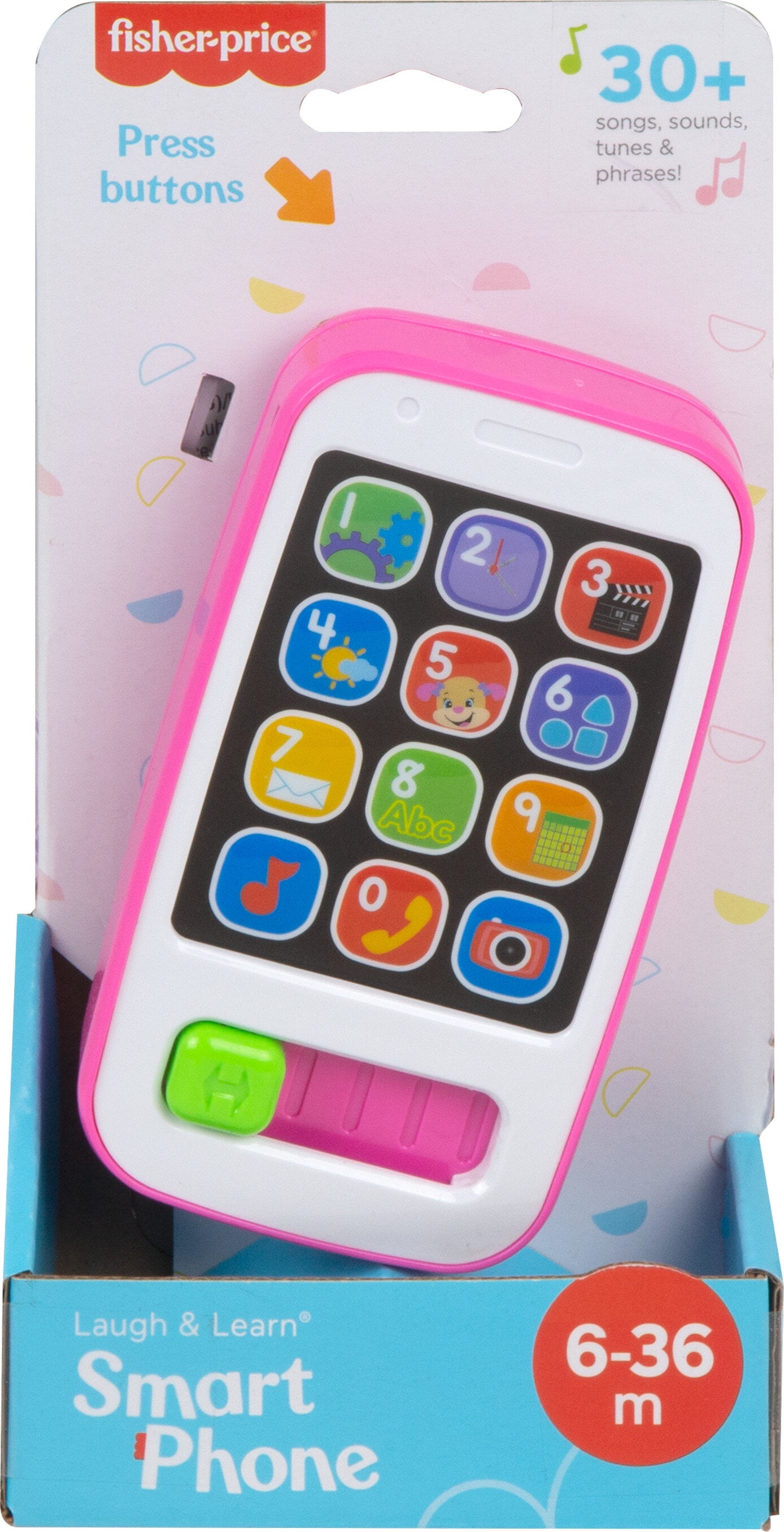 Jouet Téléphone Portable à Clapet Fisher-Price - Mon Premier Téléphone - Avec Lumières Et Sons - 7