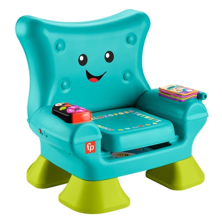 Fisher-Price Laugh & Learn Smart Stages Chair Electronic Learning Toy for Toddlers, Teal price history and forecast - Fisher-Price HTW90