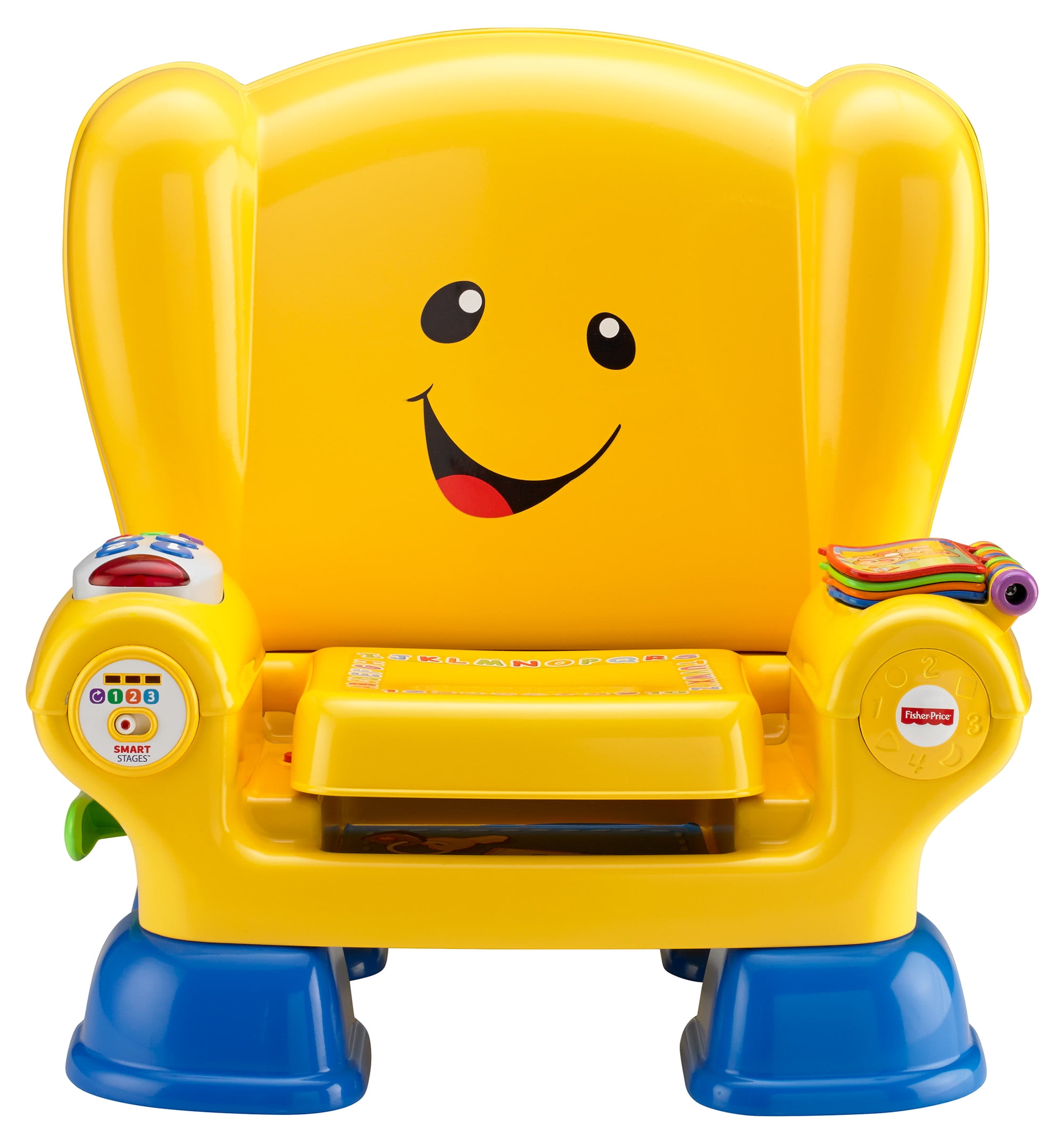 (Yellow) - Fisher-Price Smart Stages Chair Yellow Fisher-Price Laugh \u0026 Learn Smart Stages Chair, Includes Smart Stages  technology, 50+ sing-along New!