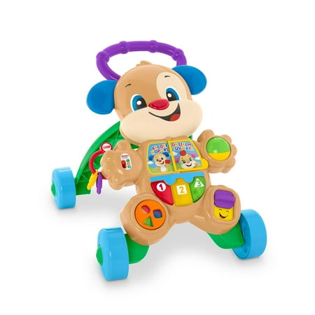 Fisher-Price Laugh & Learn Smart Stages Learn with Puppy Walker Baby & Toddler Toy, Height 18.19in price history and forecast - Fisher-Price FHY94