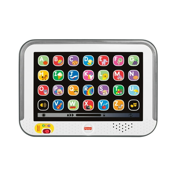 Fisher-Price Laugh & Learn Smart Stages Tablet - Gray, Musical Infant Toy
