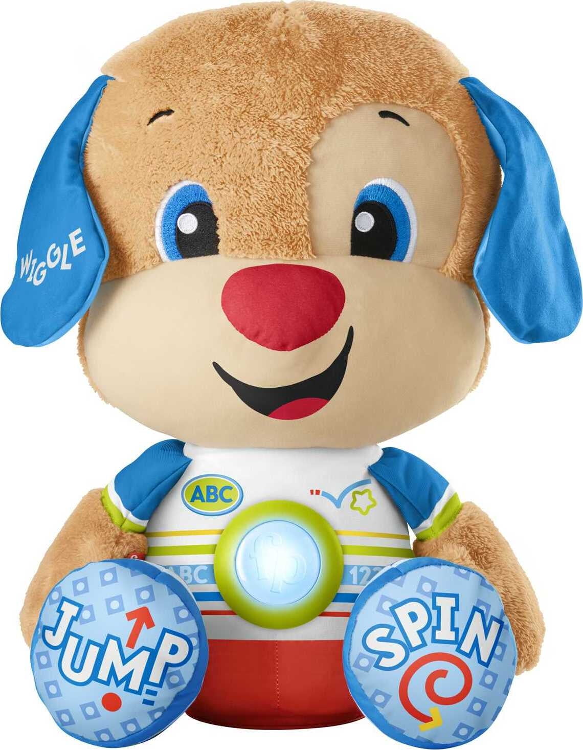 Fisher Price Laugh Learn So Big Puppy Toddler Plush Toy