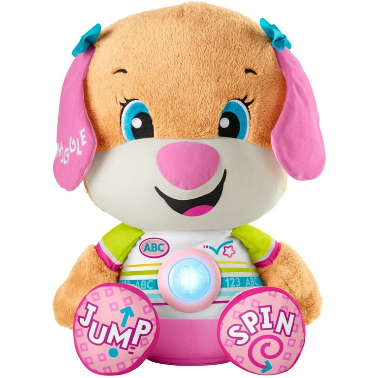 Fisher Price Laugh Learn So Big Sis Toddler Musical Plush Toy with Smart Stages Learning