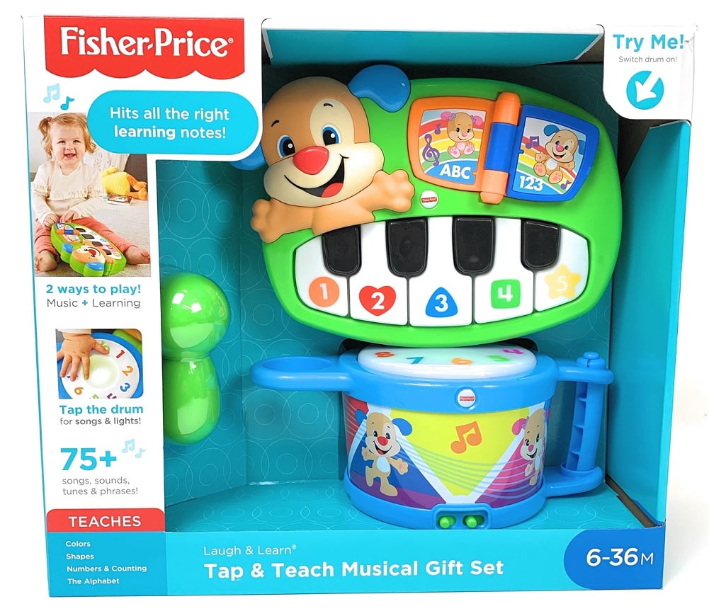 FISHER PRICE GRAND PIANO BABY TODDLER LAUGH AND LEARN INTERACTIVE