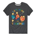 thumbnail image 1 of Fisher Price - Lets Read Together - Youth Short Sleeve T-shirt, 1 of 5