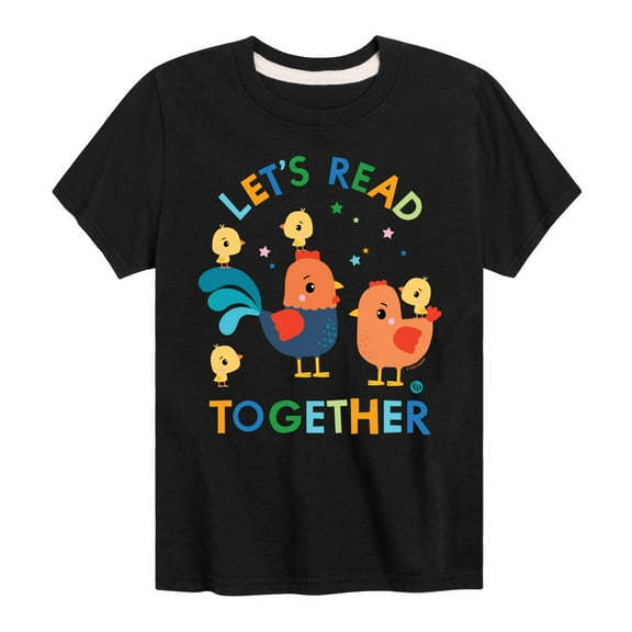 Fisher Price - Lets Read Together - Youth Short Sleeve T-shirt