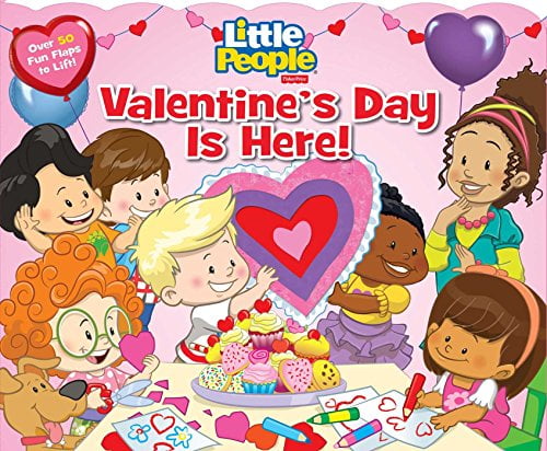 Pre-Owned Fisher-Price Little People: Valentine's Day Is Here! (Board Book) 9780794435356