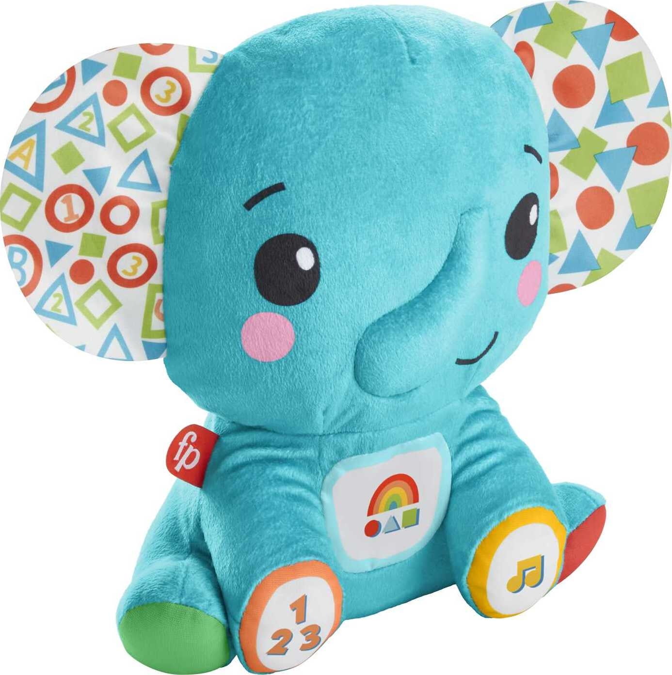 Fisher-Price 3-In-1 Musical Mobile Music Crib Elephant Infant Baby Toy