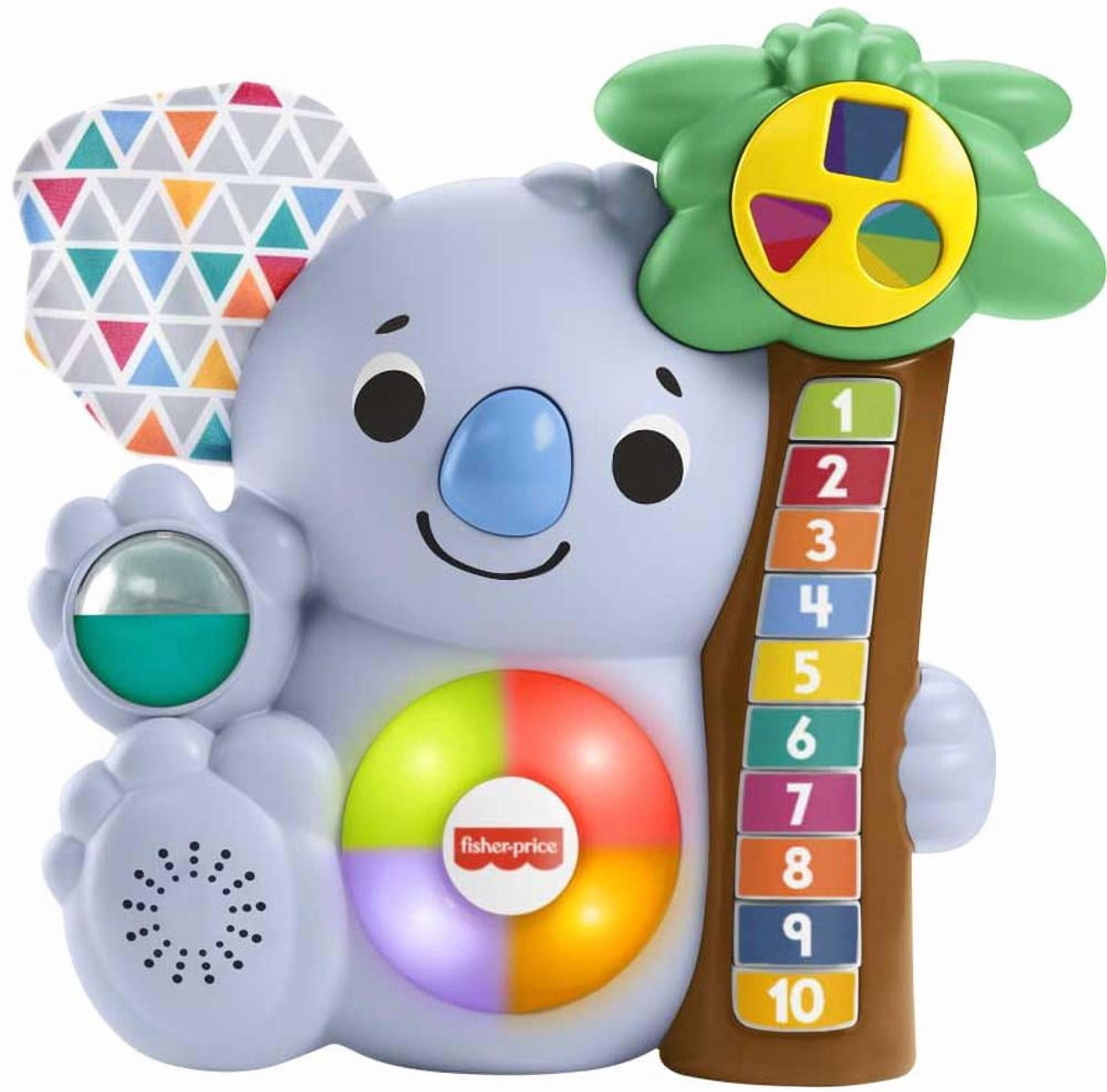 Fisher-Price Linkimals Counting Koala Baby & Toddler Learning Toy with Music & Lights
