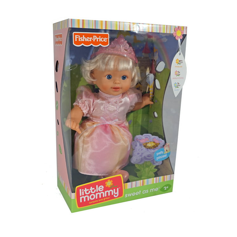 Fisher Price Little Mommy - Sweet as Me - Pretty Pink Princess Doll
