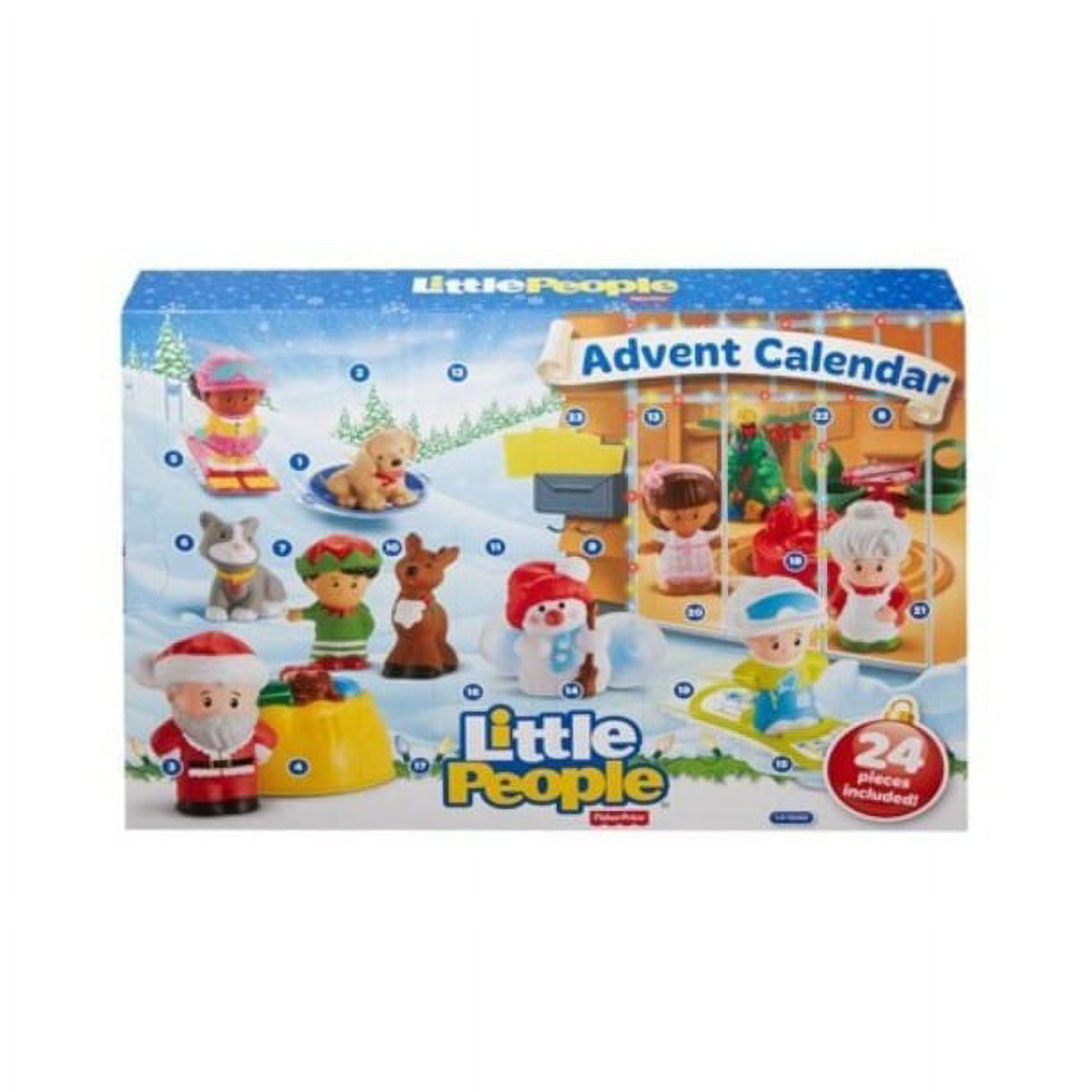 Fisher-Price Little People Barbie Adventskalender – 24-teiliges Spielset Für Kinder Ab 18 Monaten