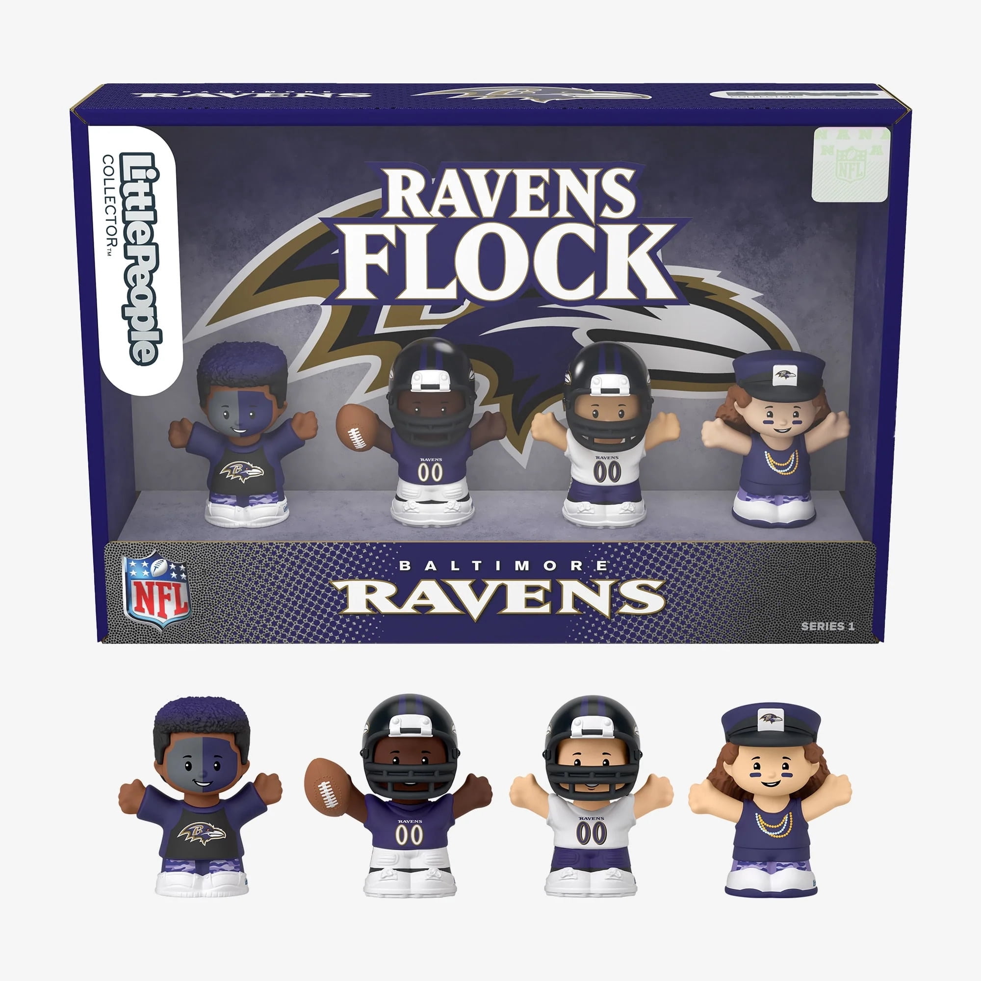 Little People Collector: x NFL Baltimore Ravens 4-Pack, Special