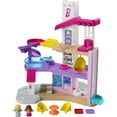 thumbnail interactive-video image 1 of Fisher-Price Little People Barbie Little DreamHouse Toddler Playset with Music & Lights, 7 Pieces, 1 of 8