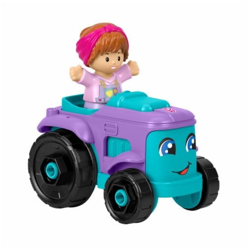 Fisher-Price Little People Barbie Tractor with Figure Toddler Toy - Technical View