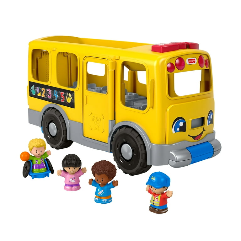 Little People School Bus Musical Learning Toy for Toddlers 1-5