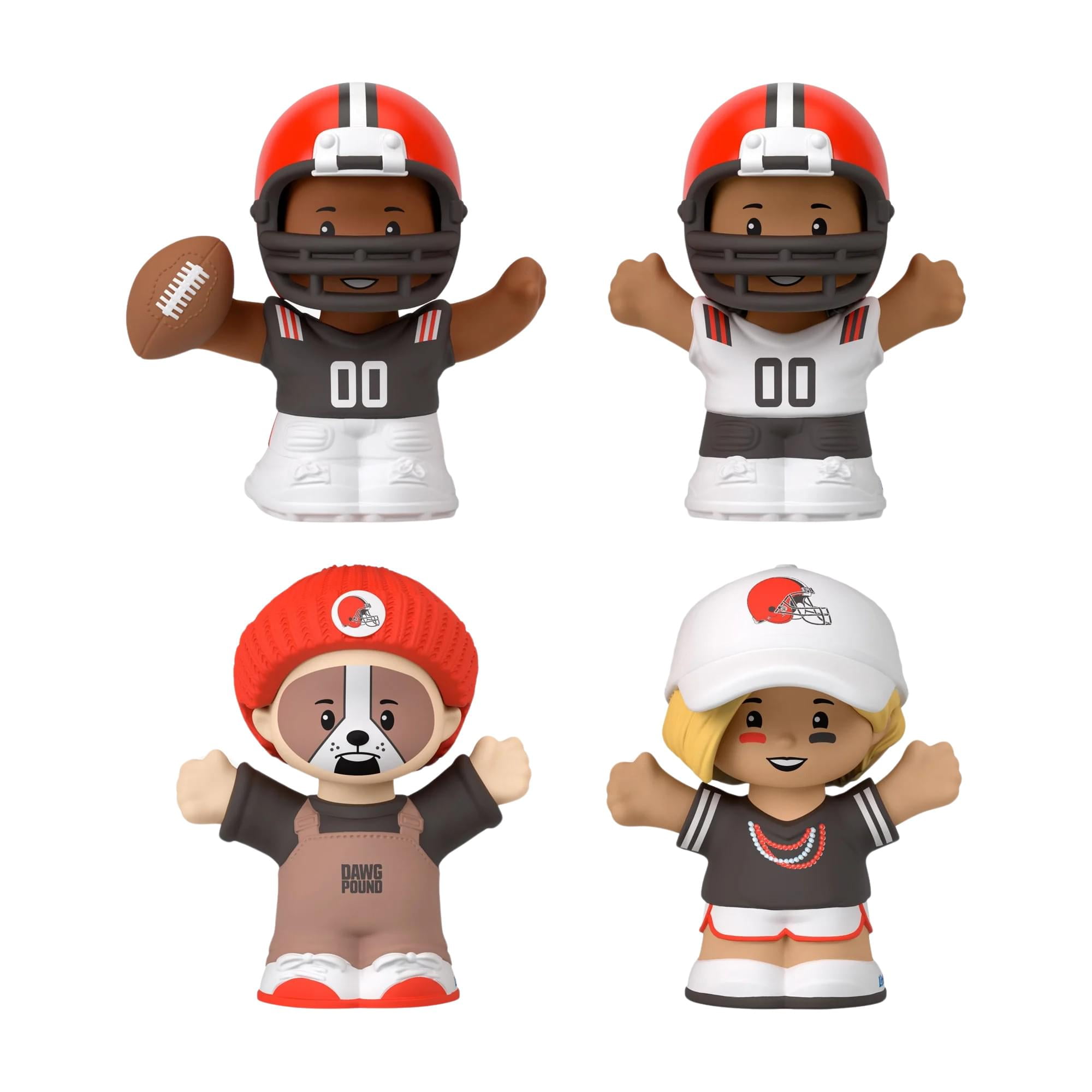 Cleveland Browns 4-Piece NFL Little People Collector Set - Walmart.com