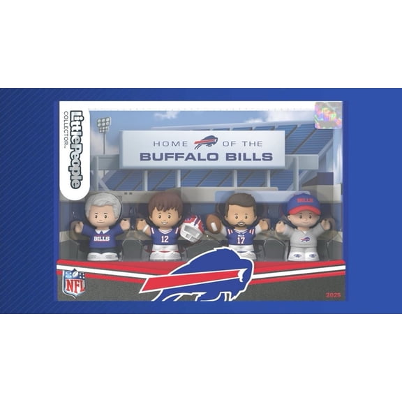 Fisher-Price Little People Collector Buffalo Bills Figures 2025